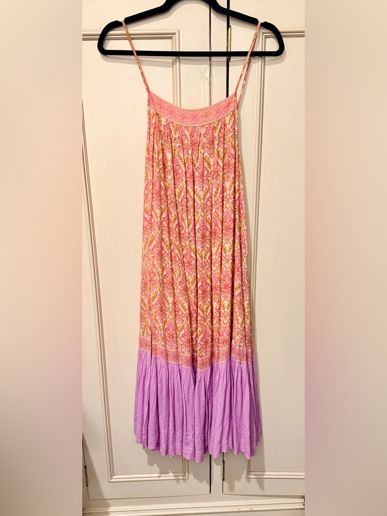 Spell & The Gypsy Collective Jewel Strappy Dress In Quartz . Size Xs.